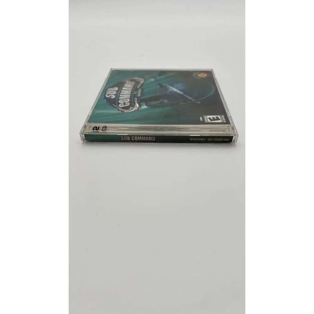 Sub Command Akula Seawolf 2 Disc Set PC 2001 Video Game CD-Rom. VG Condition.
